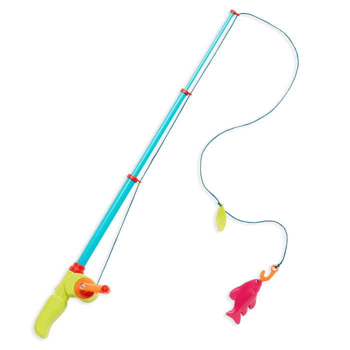 Toy fishing set.