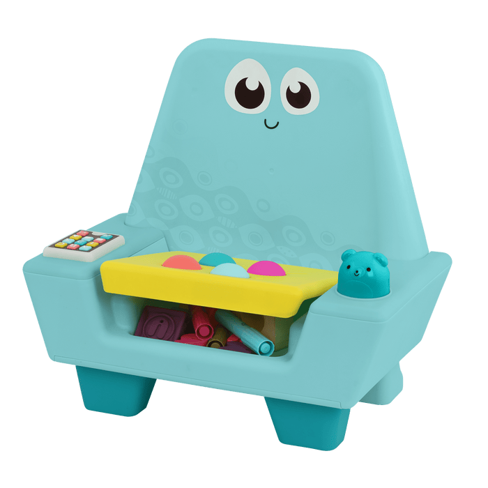 Interactive toddler chair.