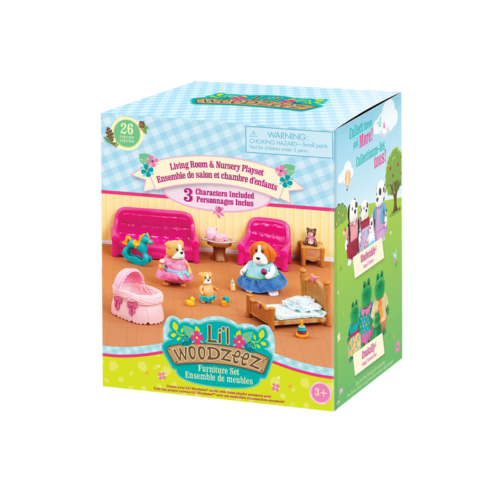 Living Room & Nursery Set - Deluxe - Li’l Woodzeez