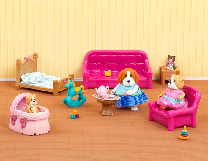 Living Room & Nursery Set - Deluxe - Li’l Woodzeez