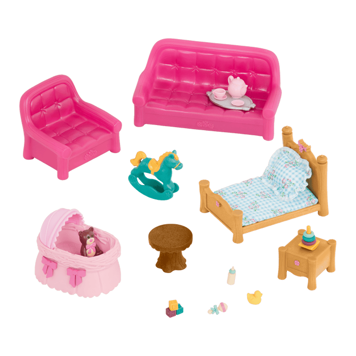 Living room and nursery playset