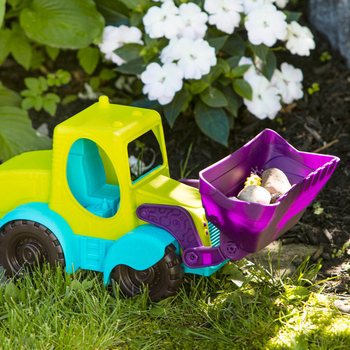 Toy excavator truck