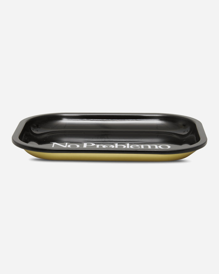 No Problemo No Problemo Metal Tray Black Home Decor Design Items NP9020006 Black