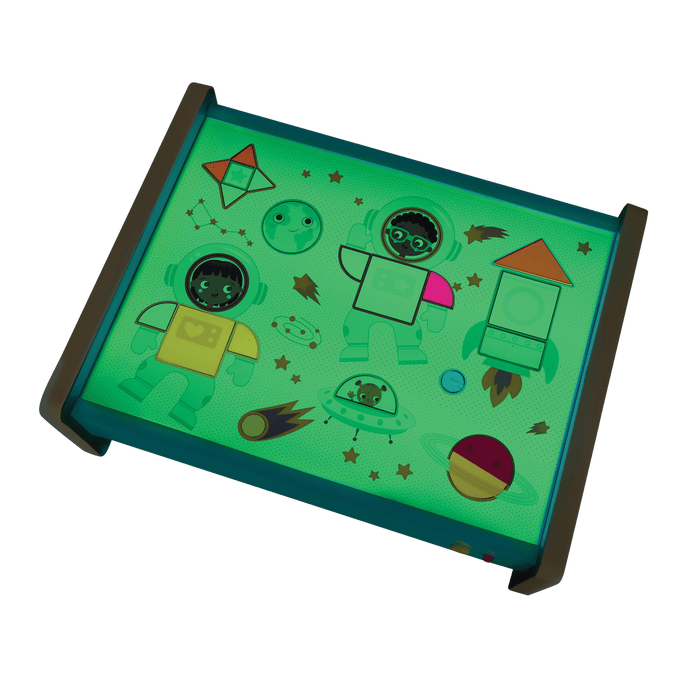 Lightbox creative learning playset for toddlers 3+