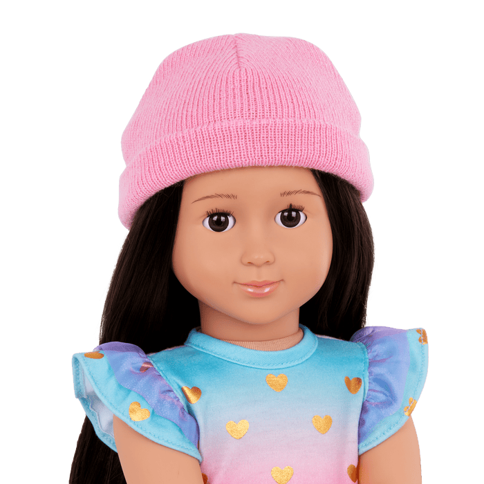 Our Generation Lovely Hearts Dress Outfit for 18-inch Dolls