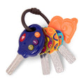Blue toy car keys