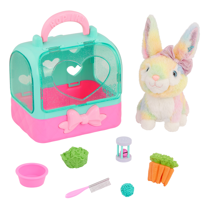 Lulu & GG Bunny Carrier Playset - Glitter Girls