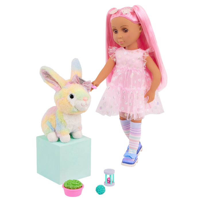 Lulu & GG Bunny Carrier Playset - Glitter Girls