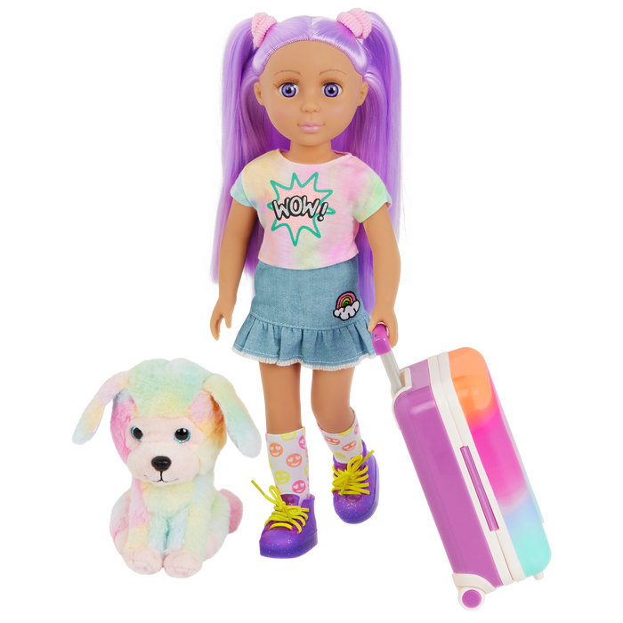 Glitter Girls Luma and Pup Travel Playset