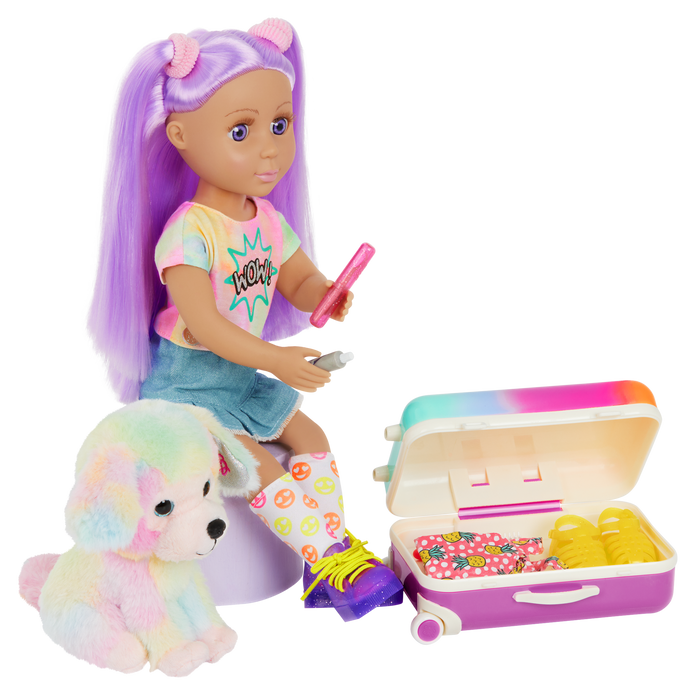 Glitter Girls Luma and Pup Travel Playset