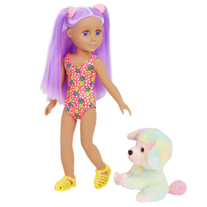 Glitter Girls Luma and Pup Travel Playset
