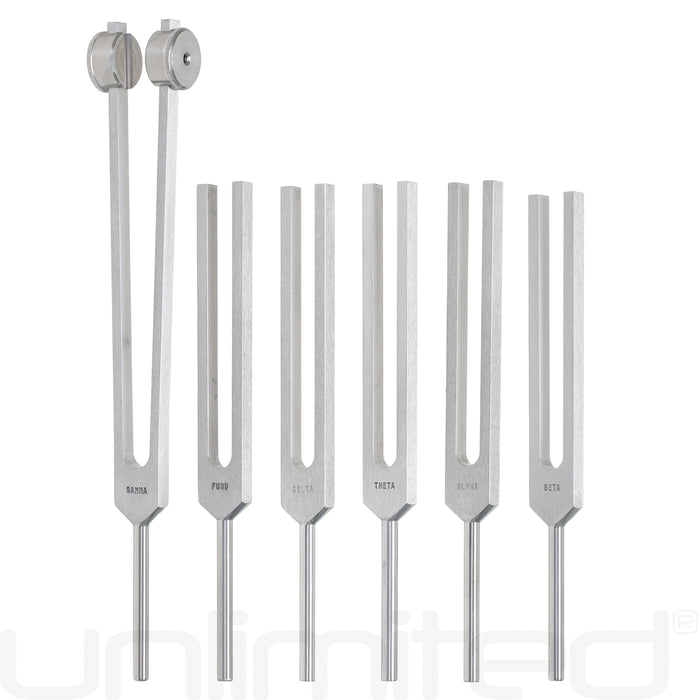 Luminanti Brainwave Tuning Fork Set (Unweighted)