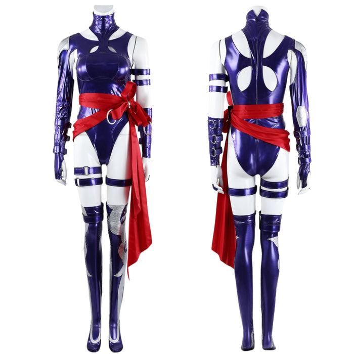Luna Snow & Psylocke Costume - Marvel Rivals Game Cos - Women Halloween Outfit