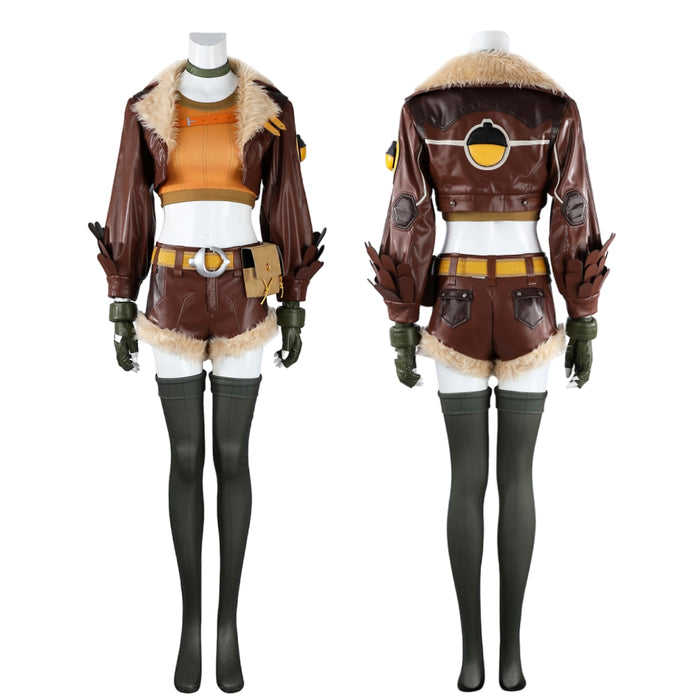 Luna Snow & Psylocke Costume - Marvel Rivals Game Cos - Women Halloween Outfit