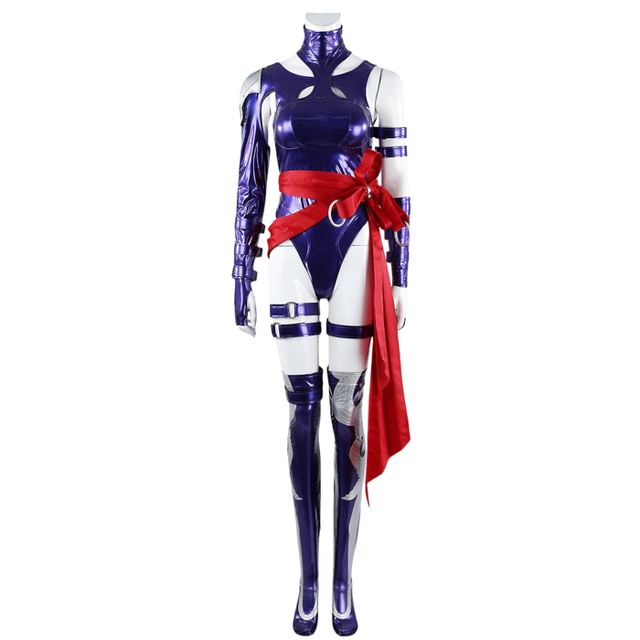 Luna Snow & Psylocke Costume - Marvel Rivals Game Cos - Women Halloween Outfit