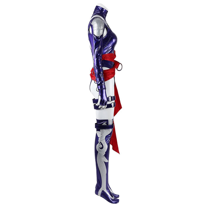 Luna Snow & Psylocke Costume - Marvel Rivals Game Cos - Women Halloween Outfit