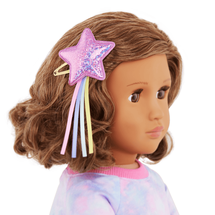 Our Generation 18-inch Slumber Party Doll Luna & Storybook