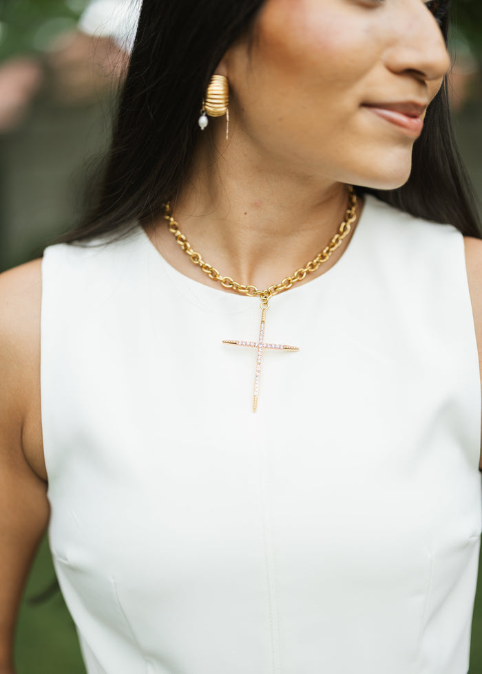 Luxe Cross Necklace