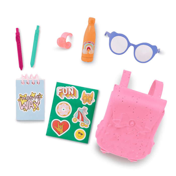 Glitter Girls school doll Macha with accessories