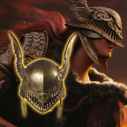 Xcoser Elden Ring Malenia Blade of Miquella Valkyrie Winged Helmet Cosplay Prop, Helmet- | Live up to each love | Costumes Top  brand | Worldwide Most chose  Xcoser - Star Wars - DC - Marvel