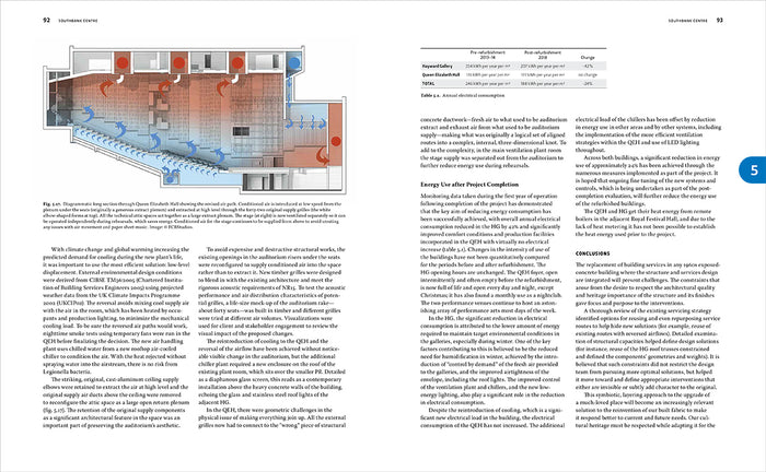 Inside page of 'Managing Energy Use in Modern Buildings: Case Studies in Conservation Practice'.