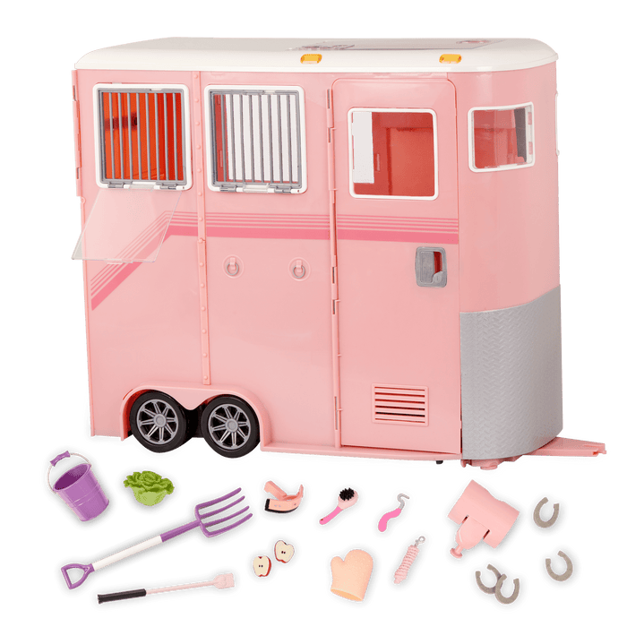 Our Generation Mane to Travel Horse Trailer Set for 18" Dolls
