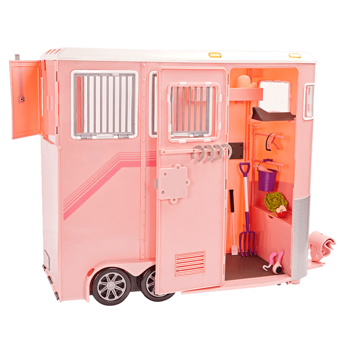 Our Generation Mane to Travel Horse Trailer Set for 18" Dolls