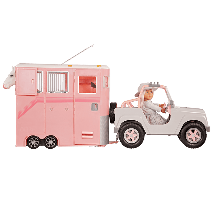 Our Generation Mane to Travel Horse Trailer Set for 18" Dolls