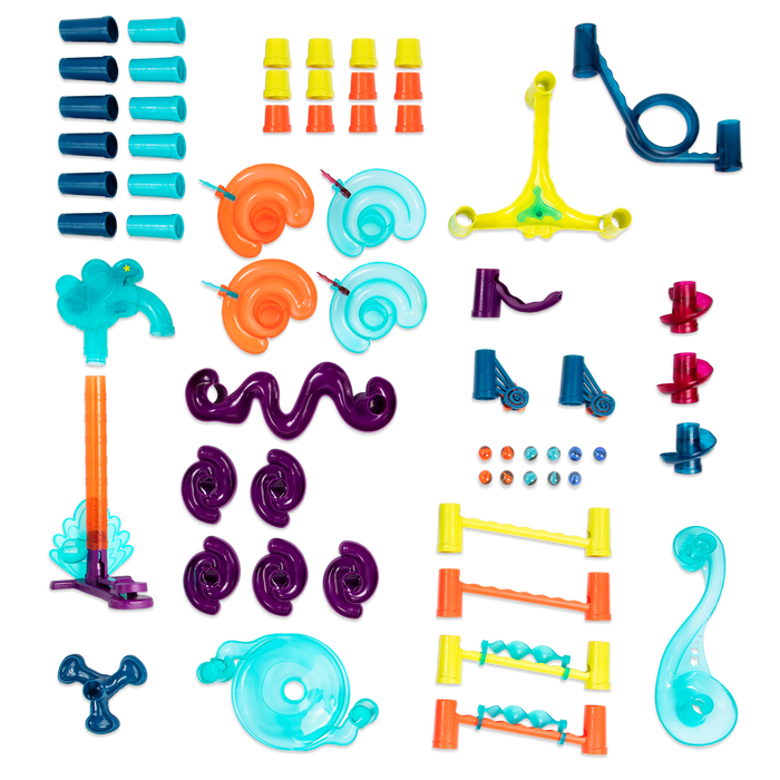Marble run set.