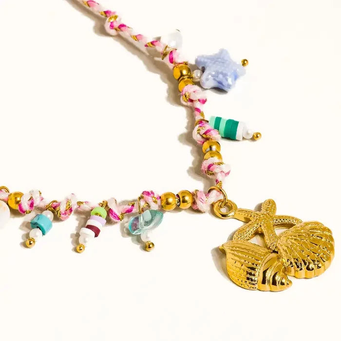 Massena 18K Gold Non-Tarnish Summer Rope Necklace