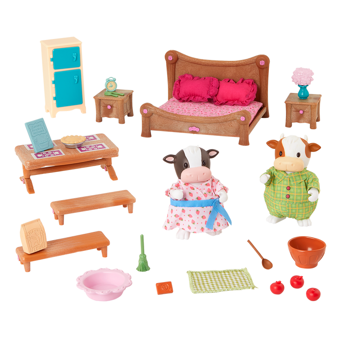 Master Bedroom & Dining Set - Deluxe - Li’l Woodzeez