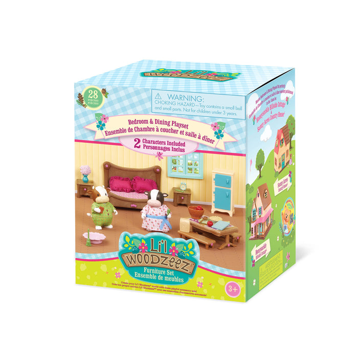 Master Bedroom & Dining Set - Deluxe - Li’l Woodzeez