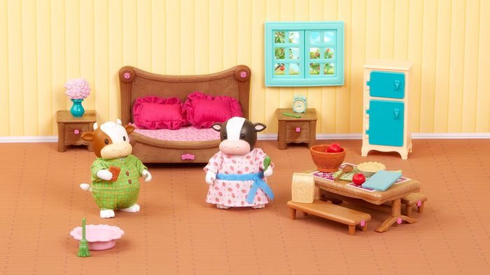Master Bedroom & Dining Set - Deluxe - Li’l Woodzeez