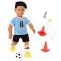 Our Generation Posable 18-inch Soccer Doll Mateo