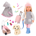 Our Generation Doll Meagan & Passenger Pets Bundle