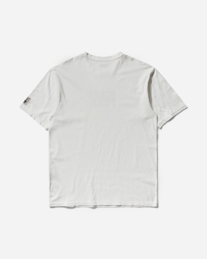 KAPITAL 20/-Jersey Rookie Crew T (Brackets Kap) White T-Shirts Shortsleeve EK-1480SC WHITE