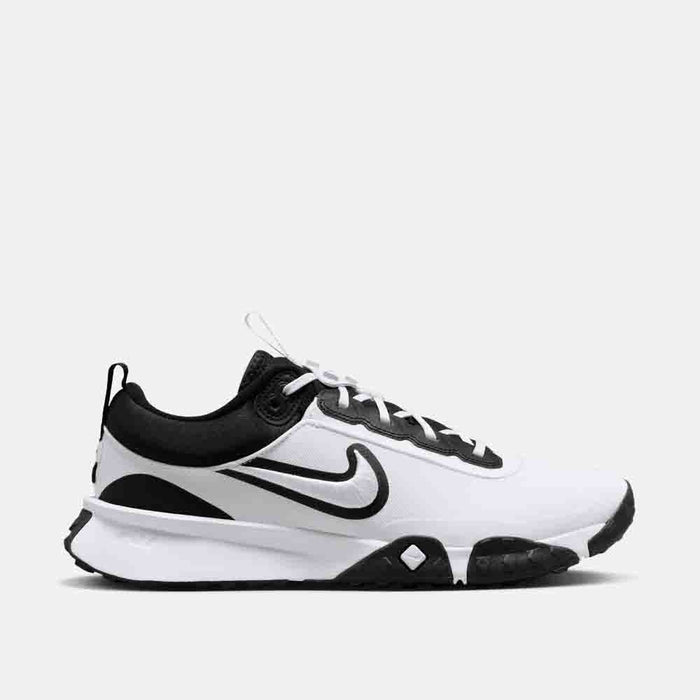 Side view of the Nike Air Diamond Varsity Turf Baseball Shoes.