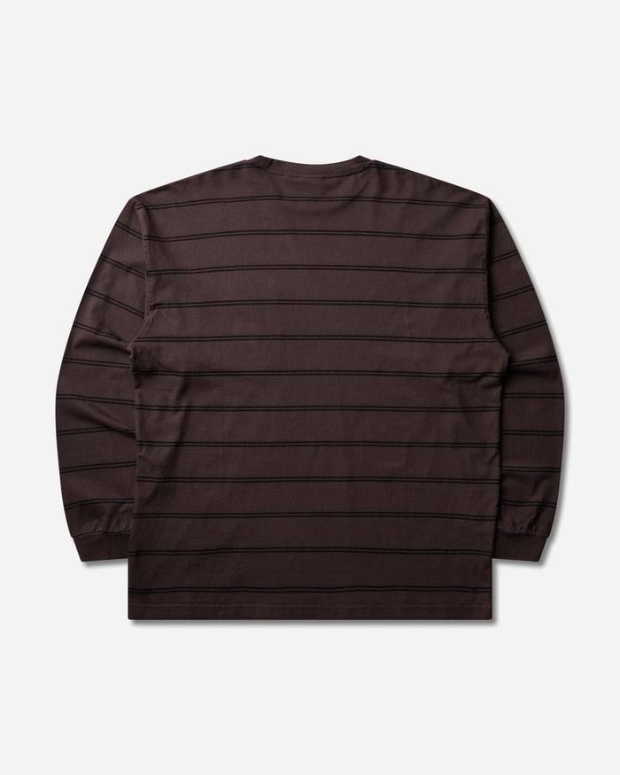 Carhartt WIP L/S Cardona Pocket T-Shirt Cardona Stripe/Natural T-Shirts Longsleeve I037271 3VQGD