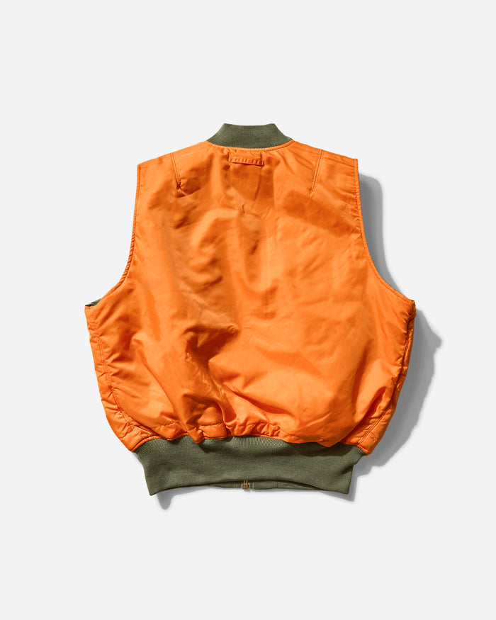 Alpha Industries MA-1 Vest sage-green Coats and Jackets Vests X156146 01