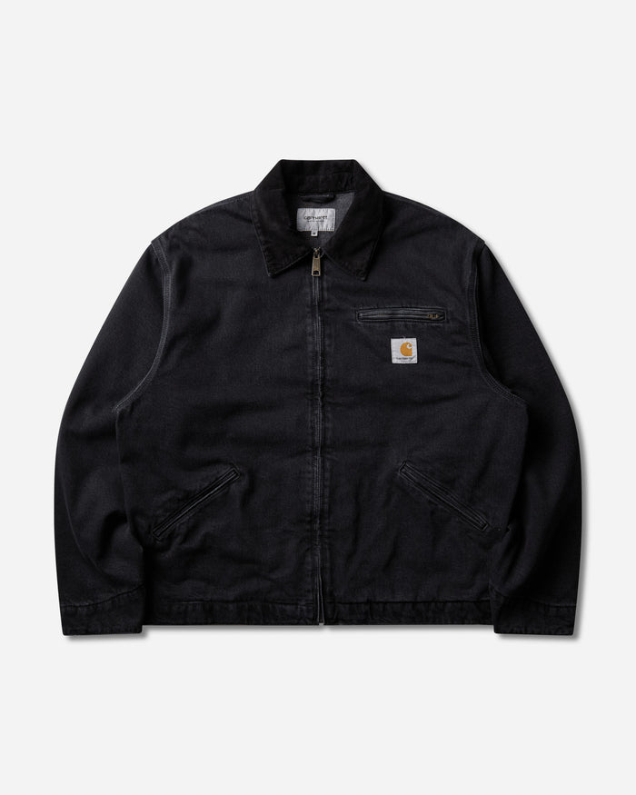Carhartt WIP Og Detroit Jacket Black/Black Coats and Jackets Jackets I037535 00E06