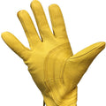 Mens Tan Goatskin Gloves
