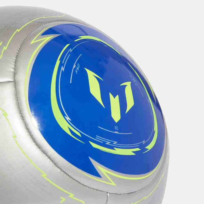 Side view of the Adidas Messi Club Soccer Ball.