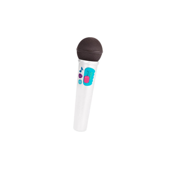 Toy microphone and stand