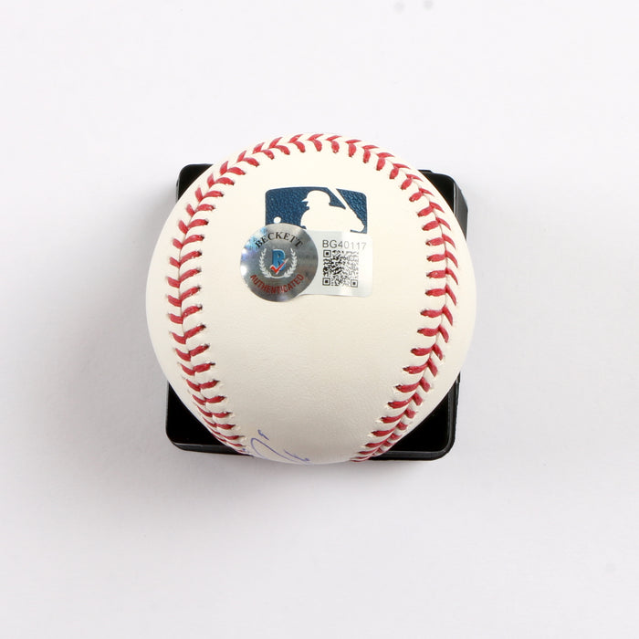 Michael Harris Signed Baseball Atlanta Braves Beckett