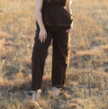 Mineral Washed Barrel Pants