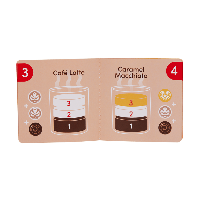 Colorful coffee maker playset.