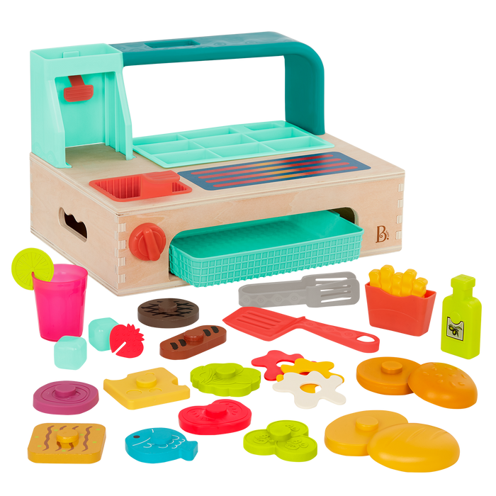 Burger playset for kids.