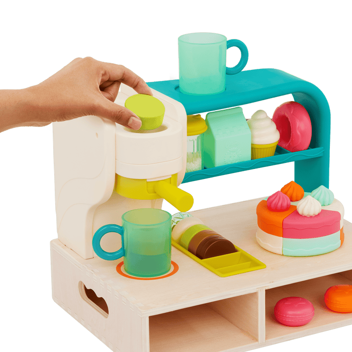 Coffee shop play set.
