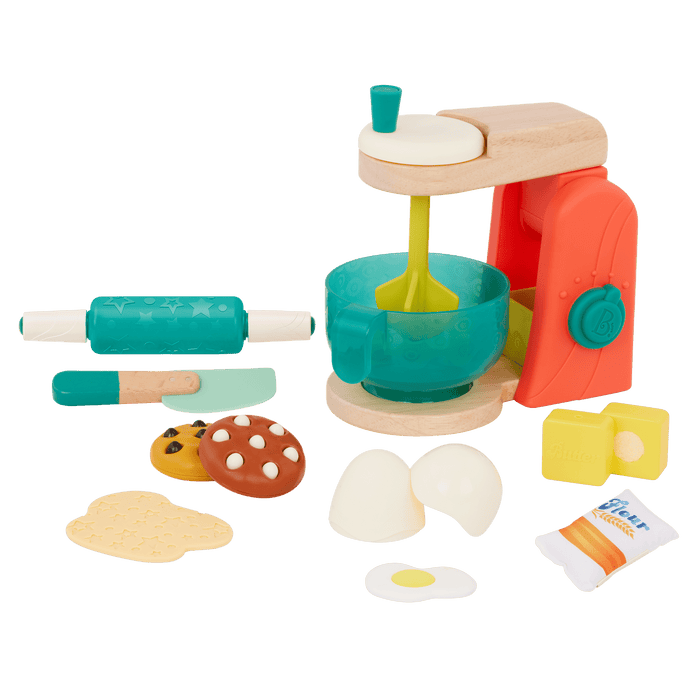Toy baking set.