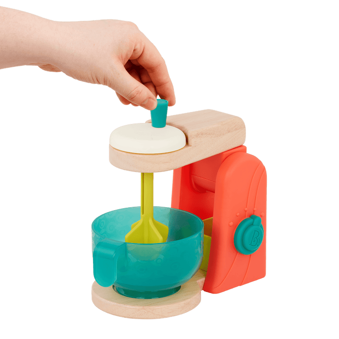 Toy baking set.